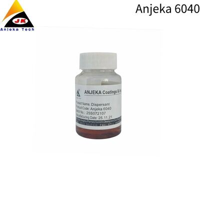 品質  Anjeka 6040 Solvent Borne hyperbranced Wetting Agent For Coatings and ink Lubrizol32500 工場